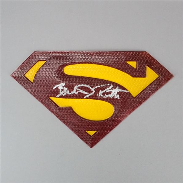 Brandon Routh Autographed Superman Emblem