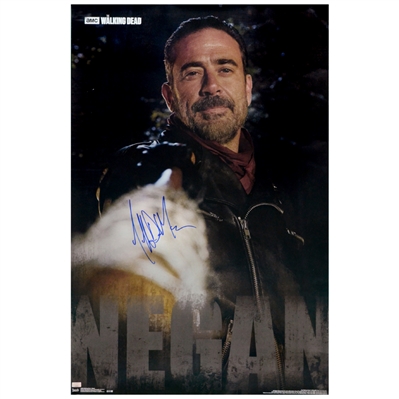 Jeffrey Dean Morgan Autographed The Walking Dead 22×34 Negan Poster
