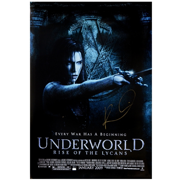  Rhona Mitra Autographed Underworld Rise of Lycans Original Double-Sided 27x40 Movie Poster
