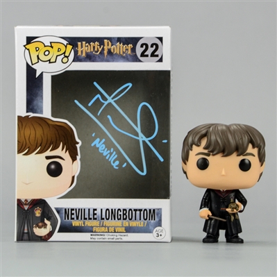 Matthew Lewis Autographed Harry Potter Neville Longbottom POP Vinyl Figure #22 with Neville Inscription