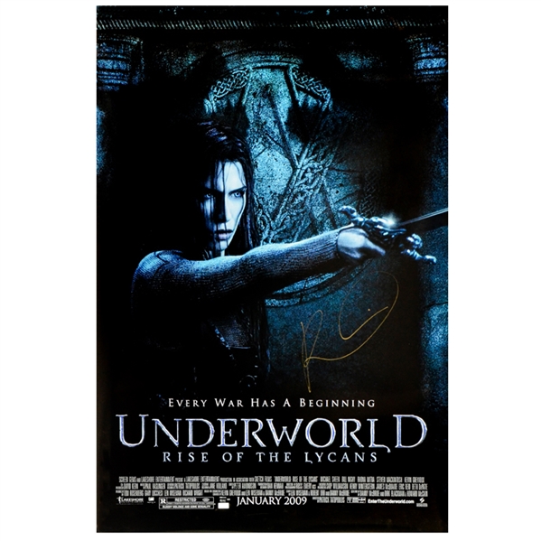 Rhona Mitra Autographed Underworld Rise of Lycans Original Double-Sided 27x40 Movie Poster