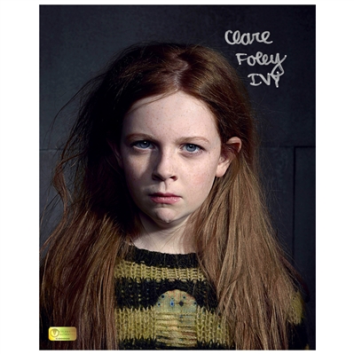 Clare Foley Autographed Gotham 8×10 Ivy Portrait Photo