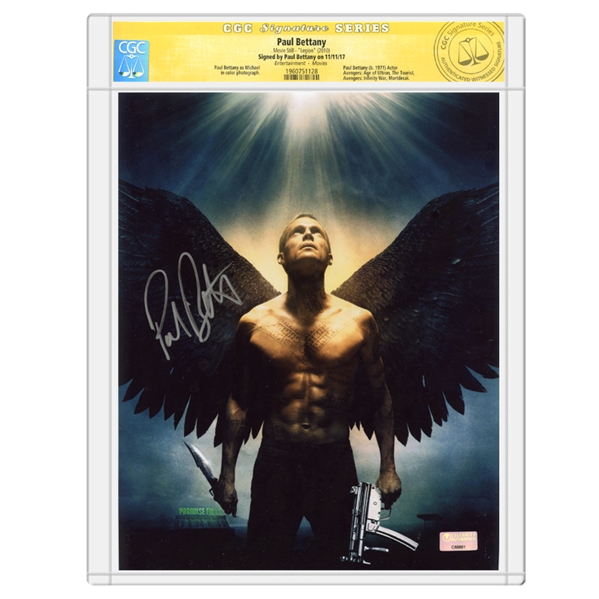   Paul Bettany Autographed Legion 8×10 Photo *CGC Signature Series