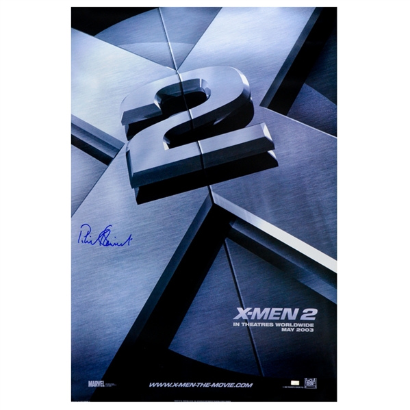 Patrick Stewart Autographed 2003 X-Men 2 27x40 Poster