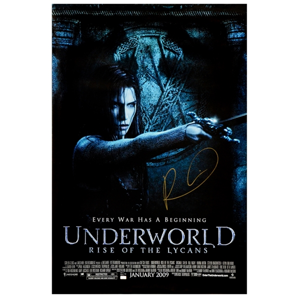 Rhona Mitra Autographed 2009 Underworld Rise of Lycans 27x41 Movie Poster