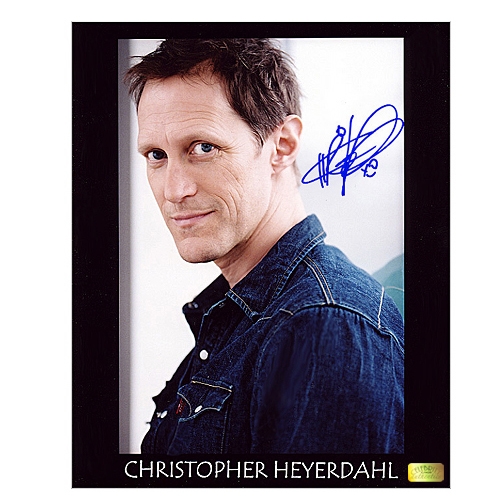 Christopher Heyerdahl Autographed 8×10 Portrait Photo