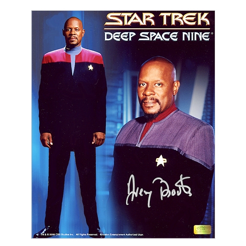 Avery Brooks Autographed Star Trek: Deep Space Nine 8×10 Captain Sisko Photo