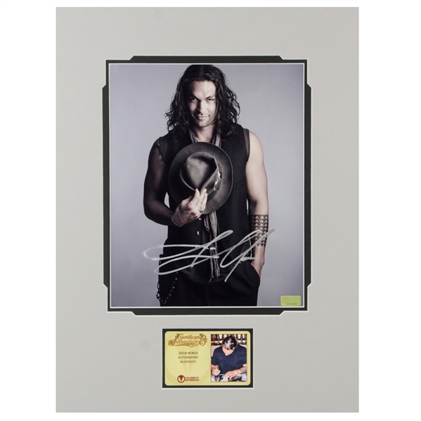 Jason Momoa Autographed 8×10 Truly Yours Matted Photo