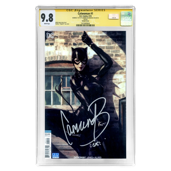 Camren Bicondova Autographed 2018 Catwoman #1 CGC Signature Series 9.8 