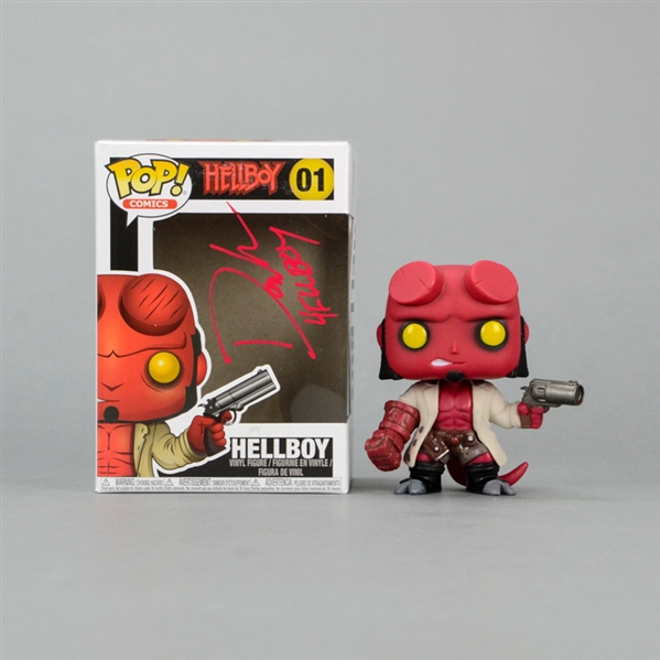 David Harbour Autographed Hellboy POP Vinyl Figure #01