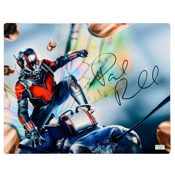   Paul Rudd Autographed Ant-Man 12x18 CinaPanel