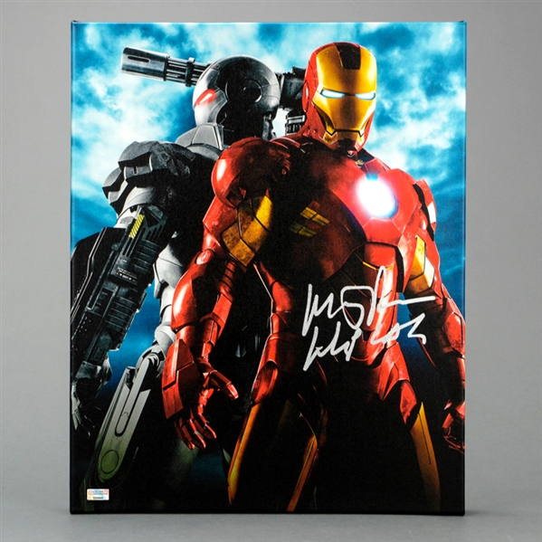 Mickey Rourke Autographed Iron Man 16×20 Movie Artwork Canvas Gallery Edition