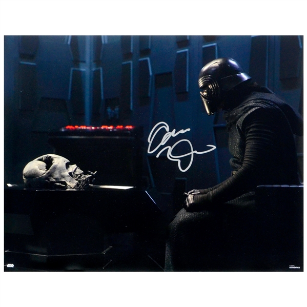 Adam Driver Autographed Star Wars: The Force Awakens Kylo Ren Destinys Path 16x20 Photo