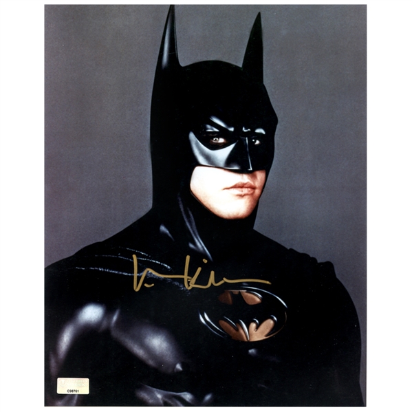 Val Kilmer Autographed Batman Forever 8x10 Photo 