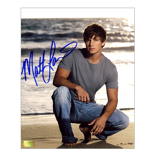 Matt Lanter Autographed 8×10 90210 Beach Photo