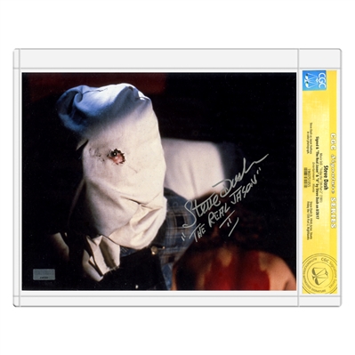 Steve Dash Autographed Friday the 13th Part 2 8x10 Closeup Photo *CGC Signature Series