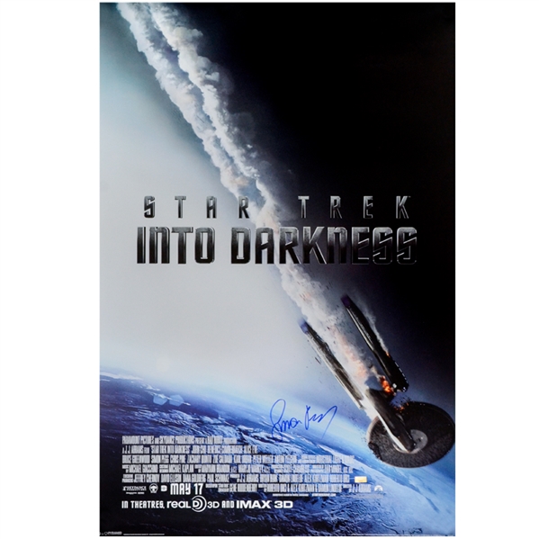 Simon Pegg Autographed 24×36 Star Trek: Into Darkness Poster