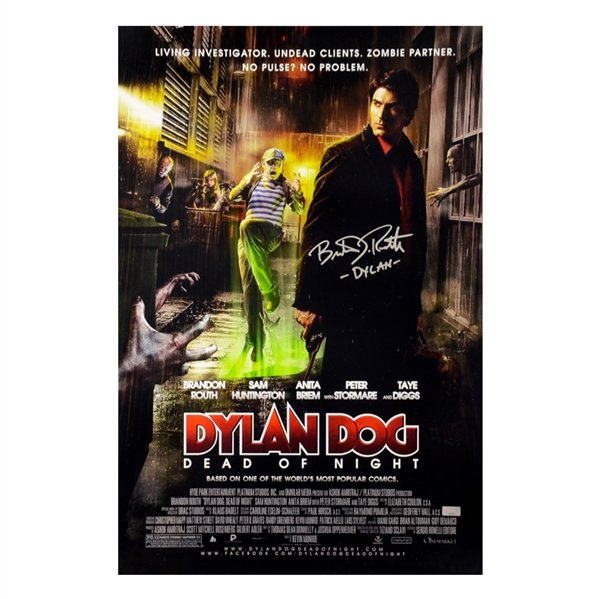 Brandon Routh Autographed Dylan Dog 16x24 Poster 