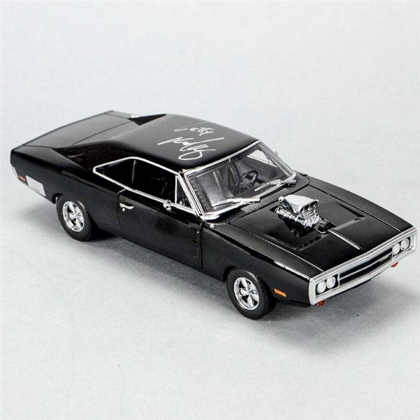 Michelle Rodriguez Autographed 1:18 Scale Die-Cast Fast & Furious Dom’s 1970 Dodge Charger