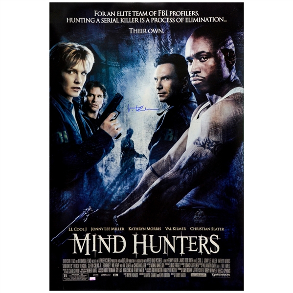 Val Kilmer Autographed 2004 Mind Hunters 27x40 Poster