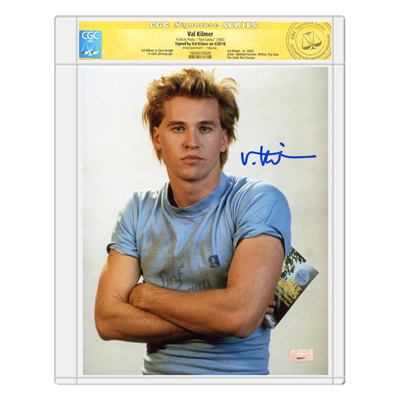 Val Kilmer Autographed 1985 Real Genius Chris Knight 8x10 Photo * CGC Signature Series 