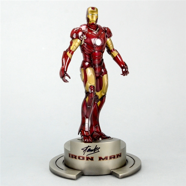 Stan Lee Autographed Kotobukiya Iron Man Fine Art 1/6 Scale Statue