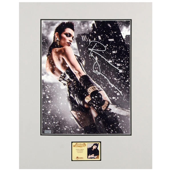 Rosario Dawson Autographed 11x14 Sin City Gail Matted Photo