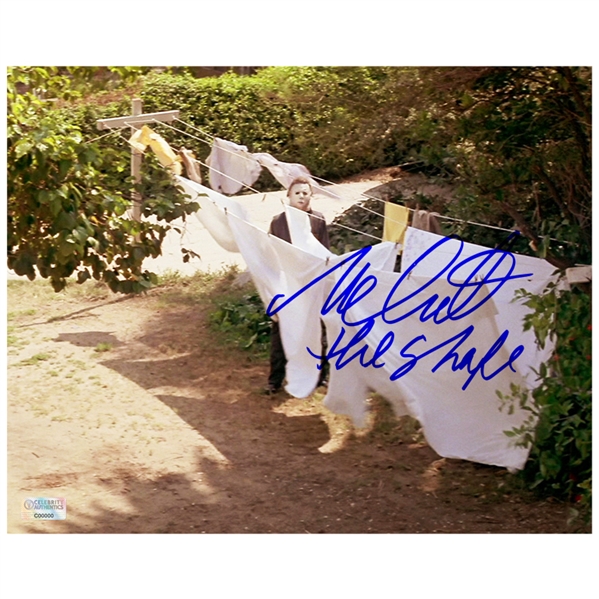 Nick Castle Autographed 8×10 Halloween The Shape Photo