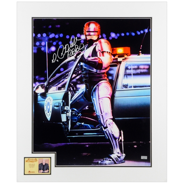 Peter Weller Autographed 1987 RoboCop 16x20 Matted Photo