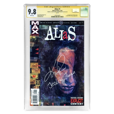 Krysten Ritter Autographed 2001 Alias #1 CGC Signature Series 9.8 * 1st Jessica Jones Appearance