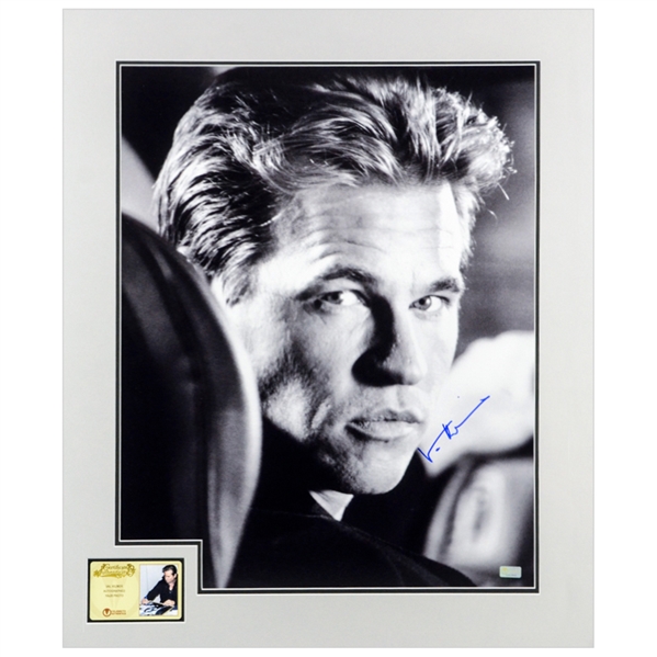 Val Kilmer Autographed 16×20 The Saint Matted Photo