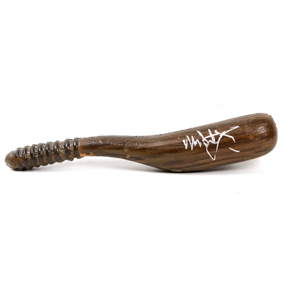 Mark Wahlberg Autographed 2001 Planet of the Apes Screen Used Club with Bonham Carter Signed Letter of Authenticity