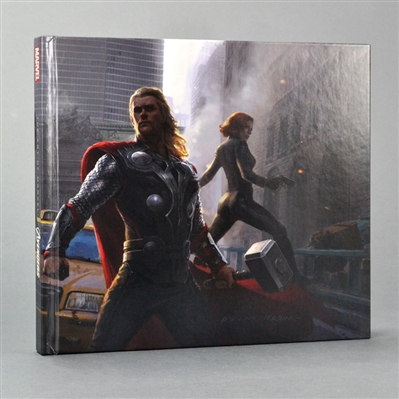 Stan Lee, Chris Evans, Mark Ruffalo, Chris Hemsworth, Avengers Autographed Avengers: The Art of Marvel's The Avengers Book