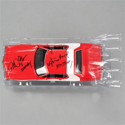 David Soul and Paul Michael Glaser Autographed Starsky & Hutch Torino 1:18 Scale Die-Cast Car