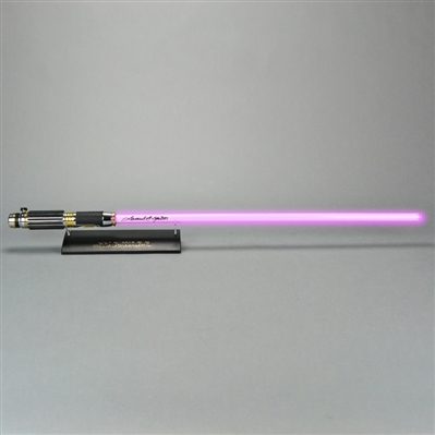 Samuel L. Jackson Autographed Master Replicas Star Wars Revenge of the Sith Mace Windu Force FX Lightsaber