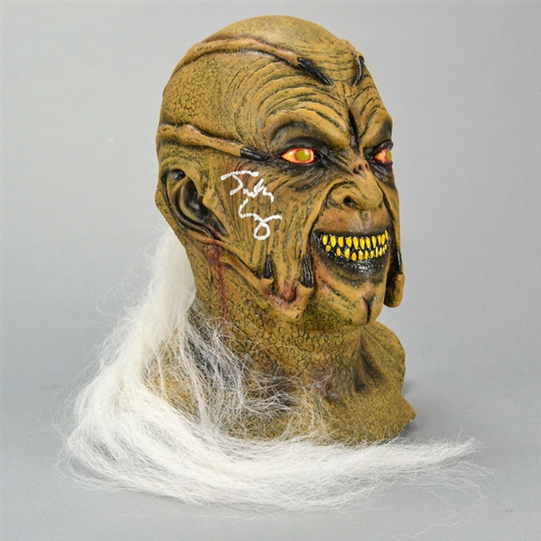 Justin Long Autographed 2001 Jeepers Creepers The Creeper Mask