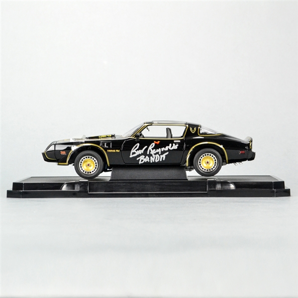 Burt Reynolds Autographed Exclusive Smokey and the Bandit II 1:18 Scale Die-Cast Pontiac Trans Am
