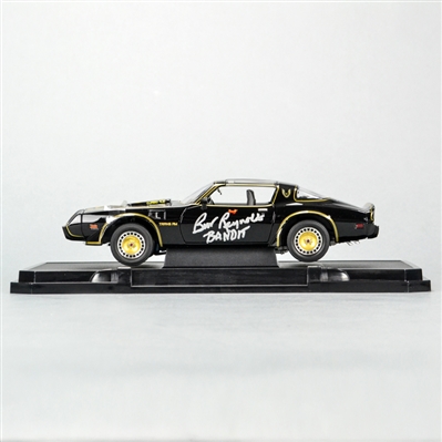Burt Reynolds Autographed Exclusive Smokey and the Bandit II 1:18 Scale Die-Cast Pontiac Trans Am