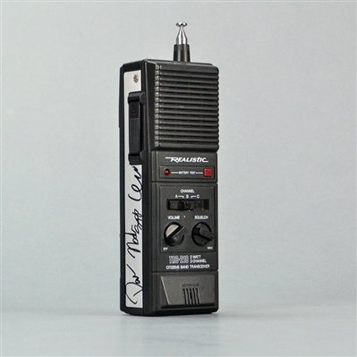 Finn Wolfhard, David Harbour, Noah Schnapp, Gaten Matarazzo, Caleb McLaughlin Autographed Stranger Things Realistic Walkie Talkie