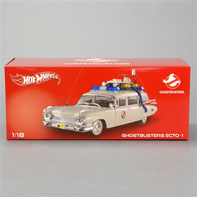 Sigourney Weaver Autographed Ghostbusters 1959 Cadillac Ambulance Ecto-1 1:18 Scale Die-Cast Car