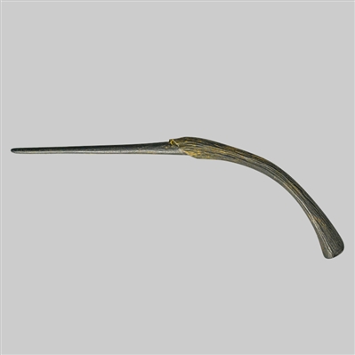 Helena Bonham Carter Bellatrix Lestrange Screen Used 2010 Harry Potter and the Deathly Hallows: Part I Stunt Wand with Bonham Carter Signed Letter of Authenticity