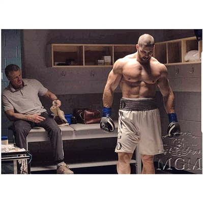 Dolph Lundgren Autographed Creed II Screen Used Ivan Drago Cutman Bag with Lundgren Signed Letter of Authenticity   