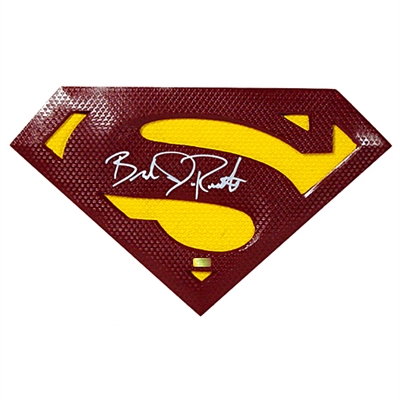 Brandon Routh Autographed Superman Returns 1:1 Scale Suit Emblem