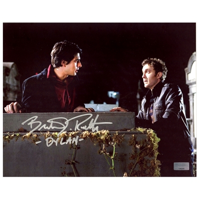 Brandon Routh Autographed Dylan Dog 8x10 Photo with Sam Huntington