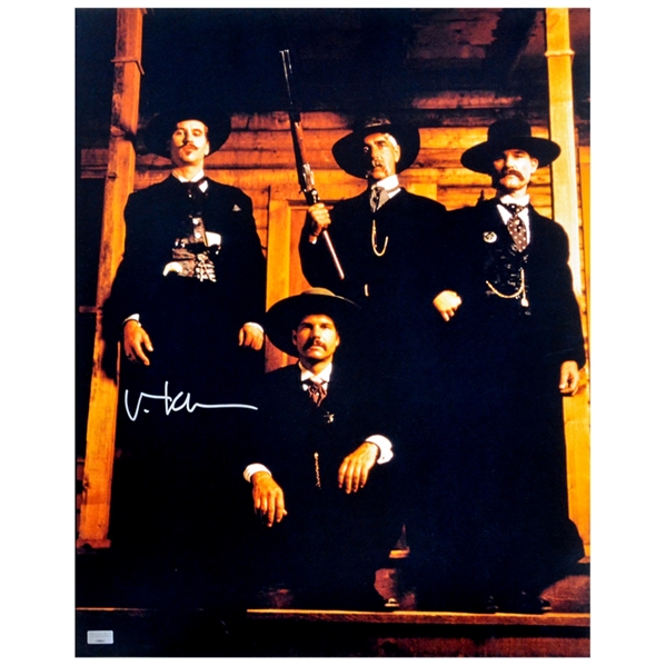 Val Kilmer Autographed Tombstone 16×20 Justice Photo