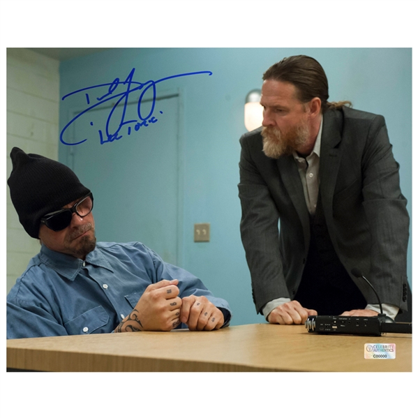 Donal Logue Autographed 8×10 Sons of Anarchy Scene Photo