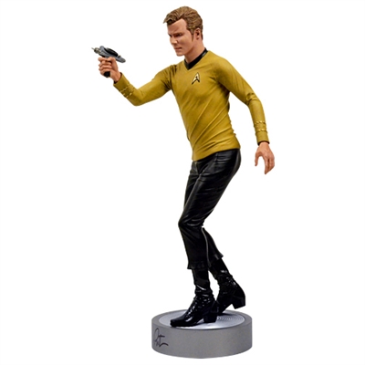 William Shatner Autographed Star Trek Captain Kirk 1:4 Scale Statue