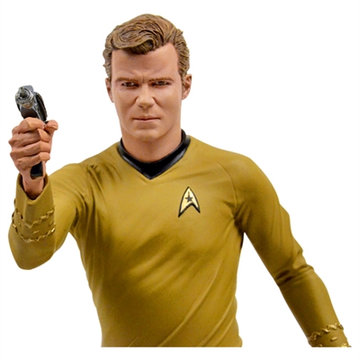 William Shatner Autographed Star Trek Captain Kirk 1:4 Scale Statue