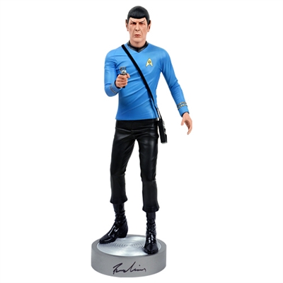 Leonard Nimoy Autographed Star Trek Mr. Spock 1:4 Scale Statue