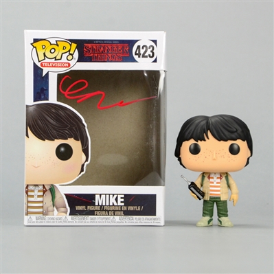 Finn Wolfhard Autographed Stranger Things Mike POP Vinyl Figure #423
